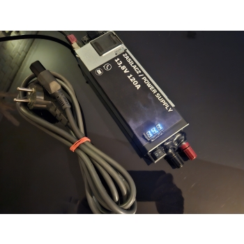 Zasilacz 13,8V 120/130A WOLTOMIERZ LED / RADIO KF / CB RADIO / CAR AUDIO