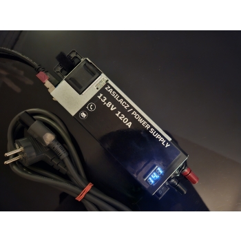 Zasilacz 13,8V 120/130A WOLTOMIERZ LED / RADIO KF / CB RADIO / CAR AUDIO