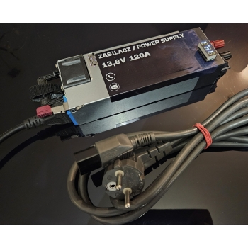 Zasilacz 13,8V 120/130A WOLTOMIERZ LED / RADIO KF / CB RADIO / CAR AUDIO