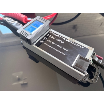 Zasilacz 14,4V 120A Wyświetlacz / Amperomierz Woltomierz /