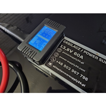Zasilacz 14,4V 60A Wyświetlacz / Amperomierz Woltomierz /