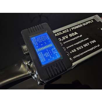 Zasilacz 14,4V 60A Wyświetlacz / Amperomierz Woltomierz /