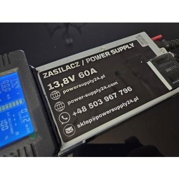 Zasilacz 14,4V 60A Wyświetlacz / Amperomierz Woltomierz /